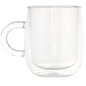 Iris 330 ml glass mug, Transparent clear (Mugs)