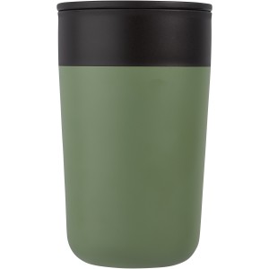 Nordia 400 ml double-wall recycled mug, Heather green (Mugs)