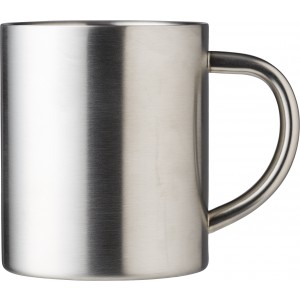 Stainless steel mug (300 ml) Braylen, silver (Mugs)