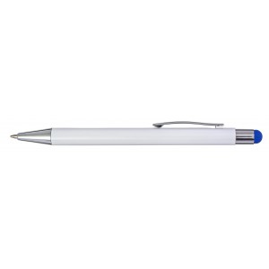 Aluminium ballpen Lise, cobalt blue (Multi-colored, multi-functional pen)