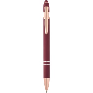 Nanna ballpoint pen with rose gold finish (black ink), Burgu (Metallic pen)