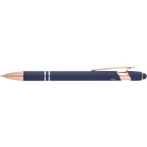 Nanna ballpoint pen with rose gold finish (blue ink), Ocean  (Metallic pen)