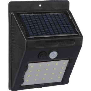 PP solar power light Briony, black