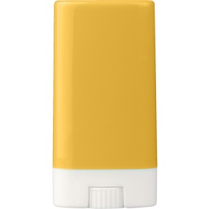PP sunscreen stick, yellow