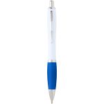 Nash recycled plastic ballpoint pen (black ink), Aqua (10797251)