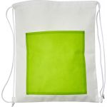 Nonwoven (80gr) backpack, lime (7829-19)
