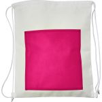 Nonwoven (80gr) backpack, pink (7829-17)