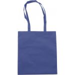 Nonwoven carrying/shopping bag, blue (6227-05)