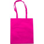 Nonwoven carrying/shopping bag, pink (6227-17)