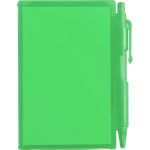 Notebook with pen, green (2736-04)
