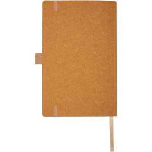 Kilau recycled leather notebook, Natural (Notebooks)