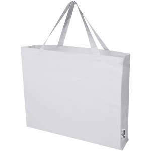 Odessa 220 g/m2 GRS recycled cotton large tote bag, White (Shopping bags)