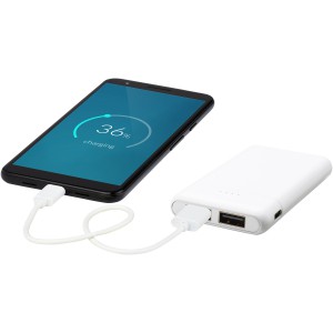 Odyssey 5000mAh high density powerbank, White (Powerbanks)