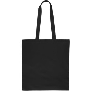 Oeko-Tex cotton (140 gsm) shopping bag Kenneth, black (Shopping bags)