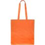 Oeko-Tex cotton (140 gsm) shopping bag Kenneth, orange