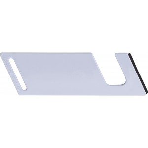 Antibacterial ABS phone stand Alani, white (Office desk equipment)