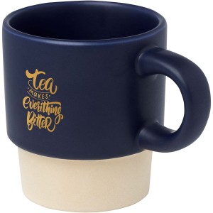 Olympia 130 ml stackable expresso cup with clay bottom, Navy (Glasses)