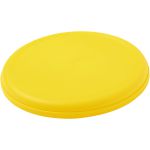 Orbit recycled plastic frisbee, Yellow (12702911)