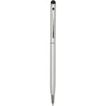 Ore aluminium ballpoint pen with stylus (blue ink), Silver (10625681)