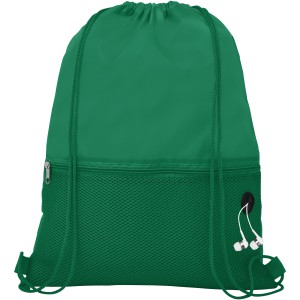 Oriole mesh drawstring backpack, Green (Backpacks)