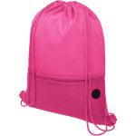 Oriole mesh drawstring backpack, Magenta (12048713)