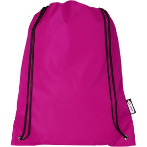 Oriole RPET drawstring backpack 5L, Magenta (Backpacks)