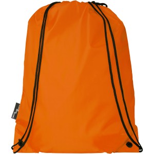 Oriole RPET drawstring backpack 5L, Orange (Backpacks)