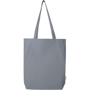 Orissa 270 g/m2 organic tote bag 10L, Grey (Shopping bags)