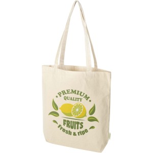 Orissa 270 g/m2 organic tote bag 10L, Natural (Shopping bags)