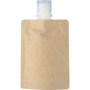 Paper bag sunscreen lotion Kyle, brown (Body care)