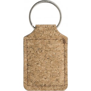 Cork keychain Madelyn, brown
