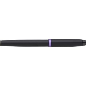 Parker IM Vibrant Rings PVD rollerball, purple/black (Metallic pen)