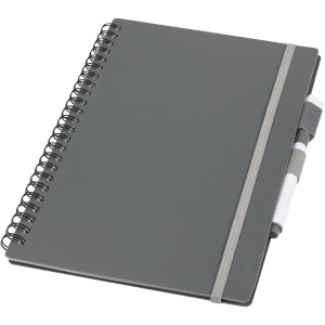 Pebbles reference reusable notebook, Grey (Notebooks)