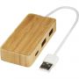 Tapas bamboo USB hub, Natural