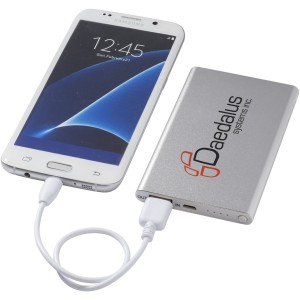 Pep 4000 mAh power bank, Silver (Powerbanks)