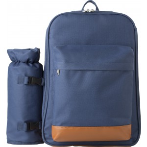 Polyester (600D) picnic rucksack Allison, blue