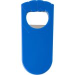 Plastic bottle opener, blue (708984-05)