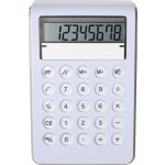 Plastic calculator (8 digits), white (7806-02)
