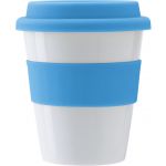 Plastic drinking mug (356ml), light blue (3203-18)