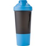 Plastic protein shaker (500ml)., light blue (3202-18)
