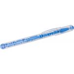 Plastic puzzle ballpoint pen, light blue (7973-18)