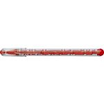 Plastic puzzle ballpoint pen, red (7973-08)