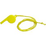 Plastic whistle, yellow (7060-06)