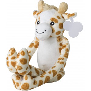 Plush giraffe Paisley, custom/multicolor (Games)