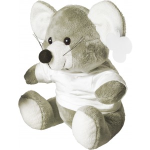 Plush mouse Lia, grey (Games)