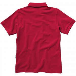Forehand short sleeve ladies polo, Dark red (Polo shirt, 90-100% cotton)