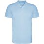 Monzha short sleeve men's sports polo, Sky blue