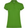 Star short sleeve women's polo, Grass Green