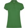 Star short sleeve women's polo, Tropical Green