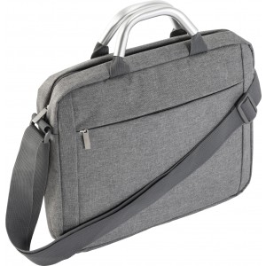 Polycanvas (600D) laptop bag Anya, grey (Shoulder bags)